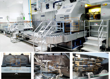 De Scherpe Shell Production Line Oblaten Wafer Machine van 6000 Cones/H