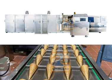 Gerolde de Kegelproductielijn van de Wafelsuiker Volledige Automatische CBIII-61A*/CBIII-61x2A*