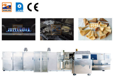6kg/hour de Machine van de het Wafeltjefabricatie van koekjes van de roomijskegel