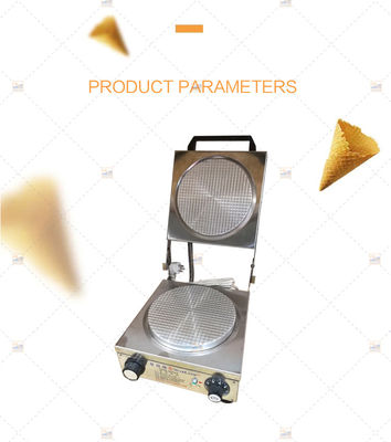 Ce-van de de Wafelkegel van het Gasroomijs de materialen van het de Makerroestvrije staal