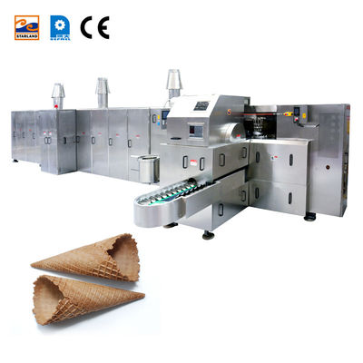 De Kegelproductielijn van roestvrij staalsugar cone machine ice cream