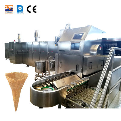 Van de de Kopmaker van de roestvrij staal de Commerciële Wafel Machine van de het Roomijskegel