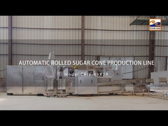 Commerciële automatische ijsconusmachine op maat