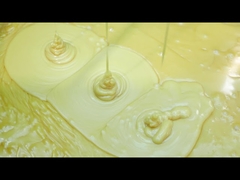 De Productielijn van de roomijskegel